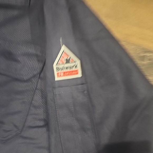 Navy Blue FR COVERALLS - Picture 4 of 8